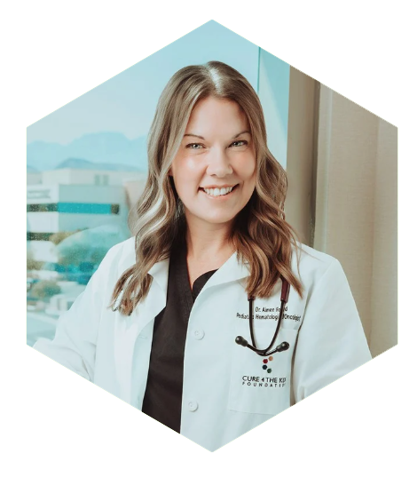 Dr. Amiee Ford, Director of Benign Hematology at Cure 4 The Kids Foundation