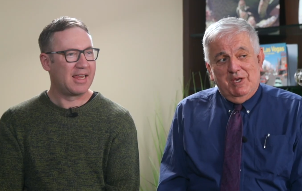 Dr. Joseph Lasky and Dr. Mark Nunes from Cure 4 The Kids Foundation