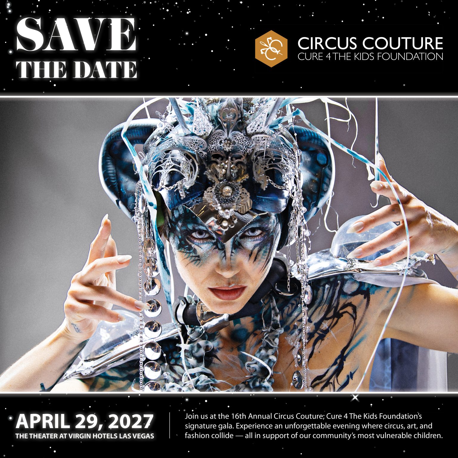 Circus Couture 2027 - Save the Date for April 29, 2027!